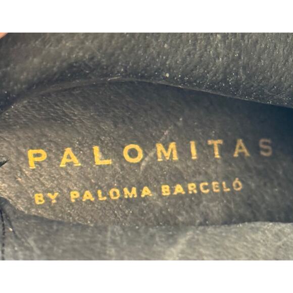 NWT Palomitas by Paloma Bascelo Black Boots / Booties (7) 37.5 
Pewter Studding - Picture 9 of 9